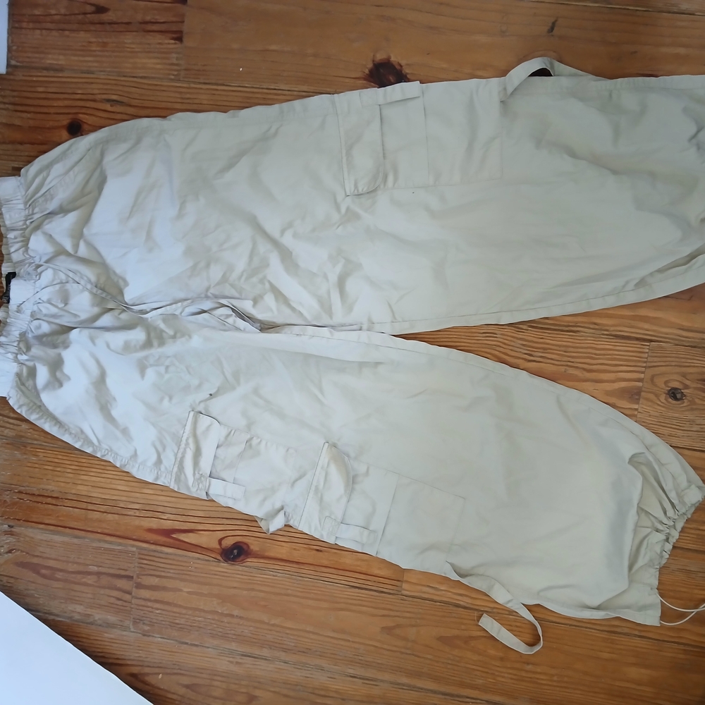Womas Tan Cargo Pants